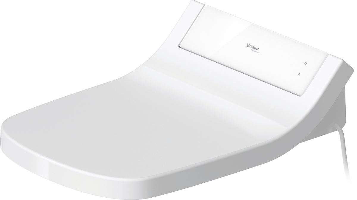 Duravit SensoWash Classic DuraStyle Bidet Toilet Seat, White 613200011041300