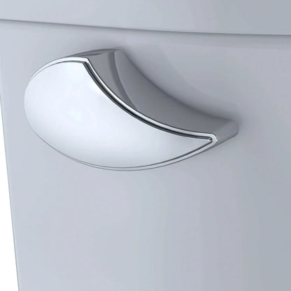 TOTO Carlyle II One-Piece 1.28 GPF Universal Height Toilet and S7 Contemporary Bidet Seat MW6144726CEFG#01 - EverFlow Bidets