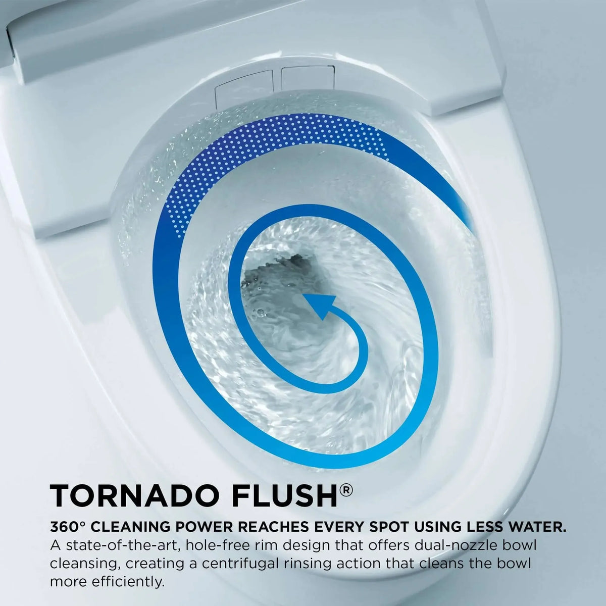 TOTO Dynamax Tornado Flush