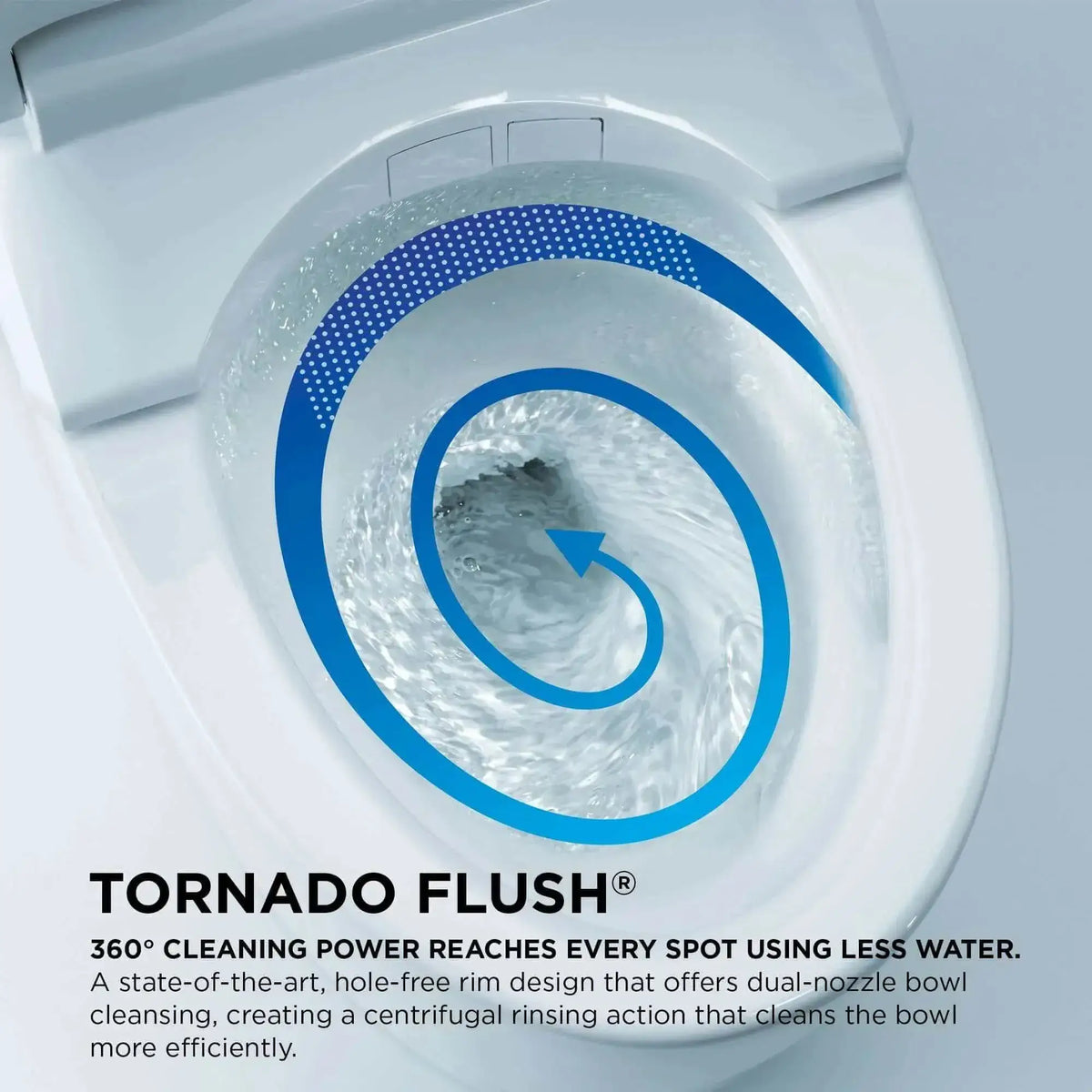 TOTO Tornado Flush