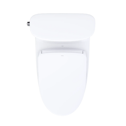 TOTO Aurora WASHLET+ S7A One-Piece Elongated 1.28 GPF Universal Height Toilet MW6864736CEFG#01