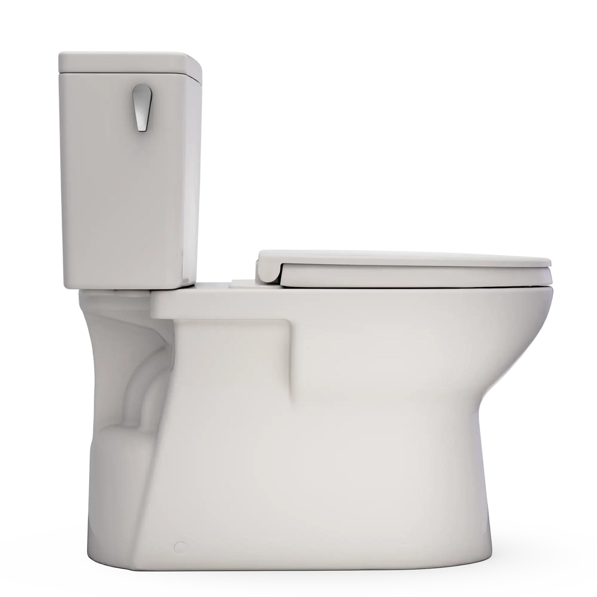 TOTO Glaston Two-Piece Elongated 1.0 GPF WASHLET+ Ready Universal Height Toilet with CEFIONTECT MS472124CUFG#12