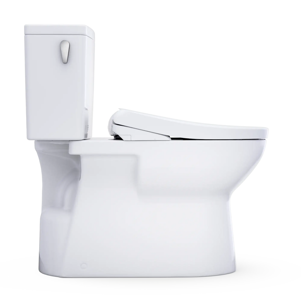 TOTO Glaston 1G WASHLET+ S7A Two-Piece Elongated 1.0 GPF Universal Height Toilet MW4724736CUFG#01