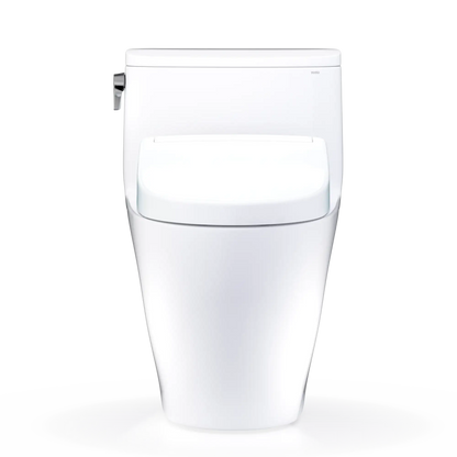TOTO Nexus WASHLET+ S5 Two-Piece Elongated 1.28 GPF Universal Height Toilet with CEFIONTECT MW6423446CEFG#01