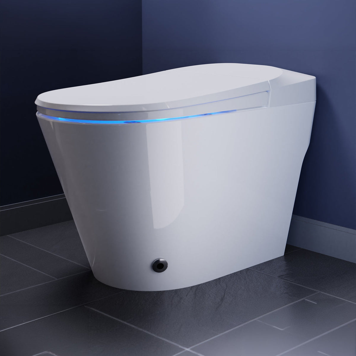 ANZZI ENVO Echo Smart Bidet Toilet - White Lifestyle