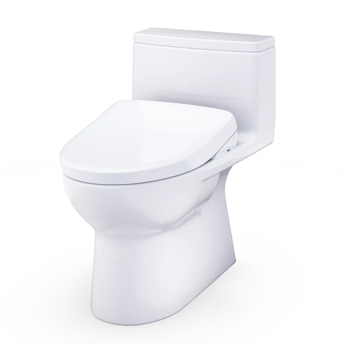 TOTO Redington 1G WASHLET+ S7 One-Piece Elongated 1.0 GPF Universal Height Toilet MW6724726CUFG#01