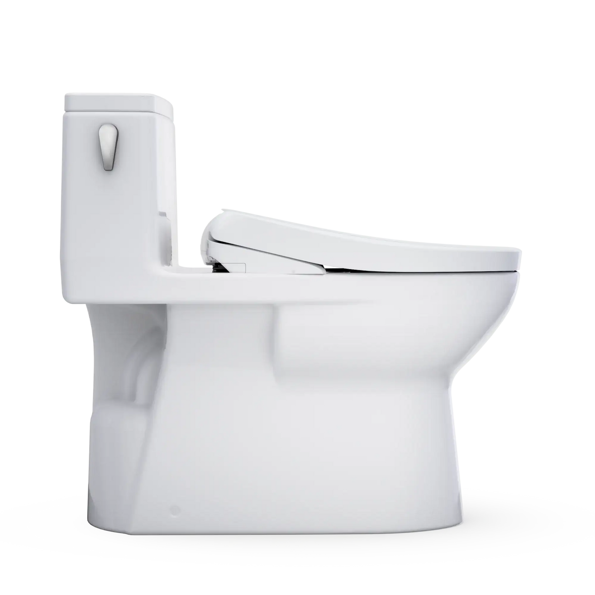 TOTO Redington WASHLET+ S7 One-Piece Elongated 1.28 GPF Universal Height Toilet MW6724726CEFG#01