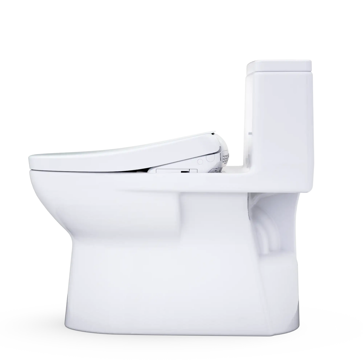 TOTO Redington 1G WASHLET+ S7 One-Piece Elongated 1.0 GPF Universal Height Toilet MW6724726CUFG#01