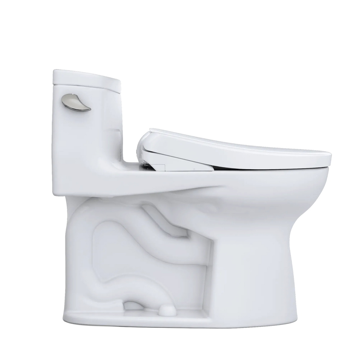 TOTO Supreme II One-Piece 1.28 GPF Universal Height Toilet and S7A Bidet Seat MW6344736CEFG#01
