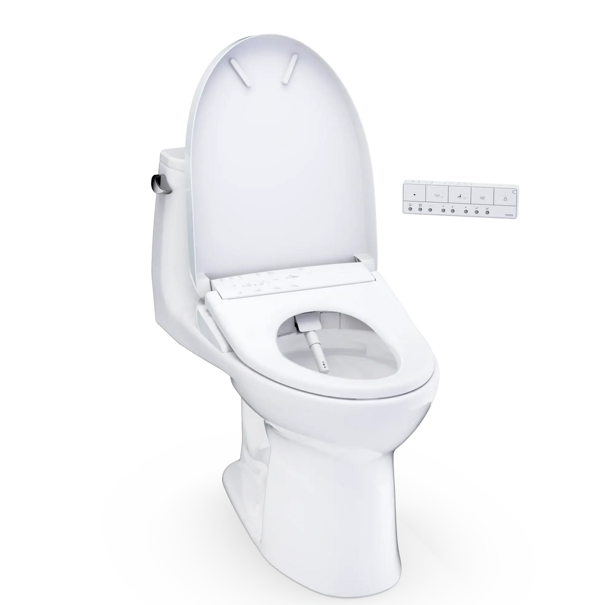 TOTO Ultramax WASHLET+ S7A 1.28 GPF Universal Height Toilet MW6084736CEFG#01