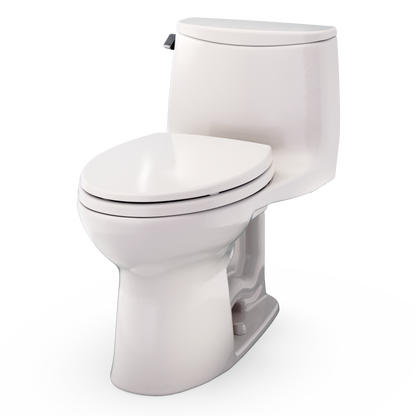 TOTO Ultramax One-Piece Elongated 1.28 GPF WASHLET+ Ready Universal Height Toilet with CEFIONTECT MS608114CEFG#12